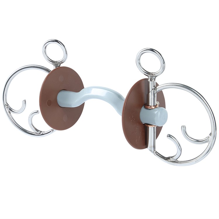 Beris Kimblewick med Konnex port (18 mm). Str 13 cm, hard.