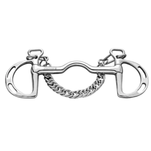 HG kimblewick med lav port (15 mm).