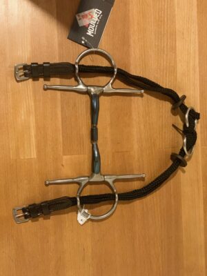 Bomber barrel fullcheek gagbid tredelt 14 mm. Str 13 cm