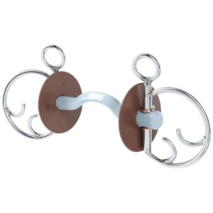 Beris Kimblewick med konnex munddel (18 mm). Str 13 cm, soft.